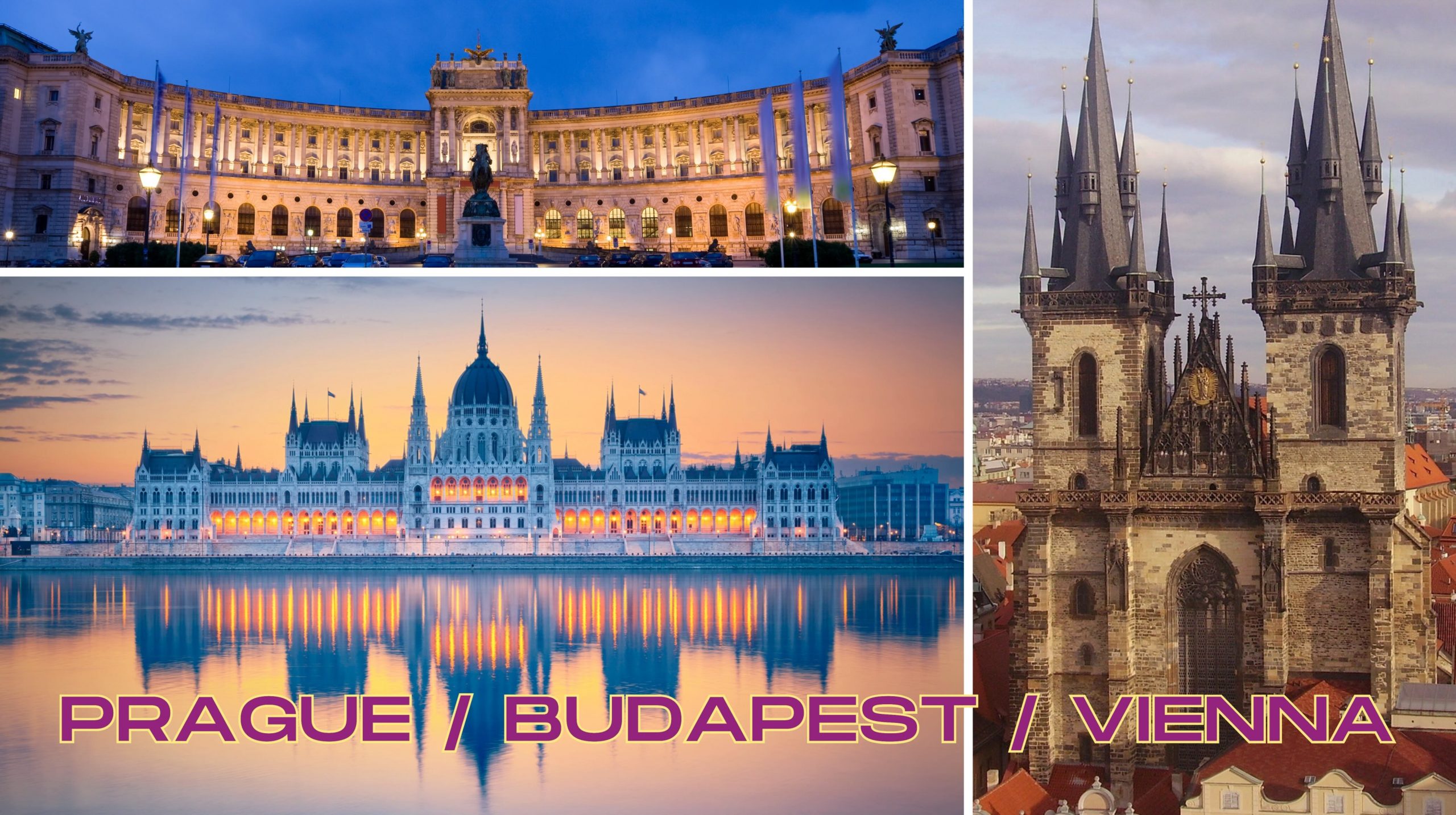 Historic European multi-centre, visiting Prague, Budapest & Vienna