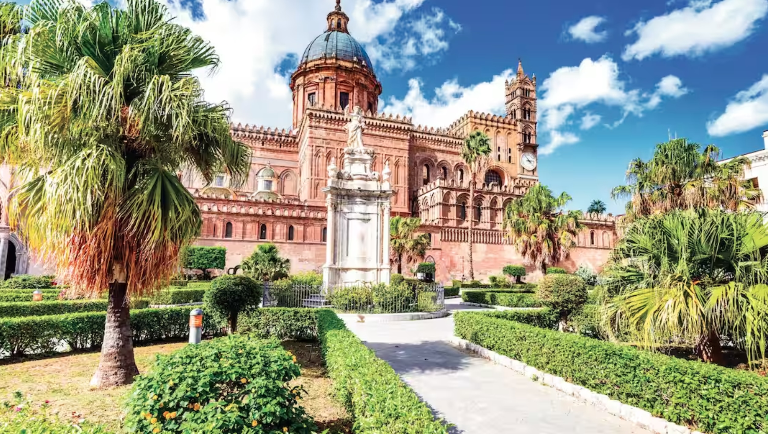 Palermo Cathedral & gardens, Sicily
