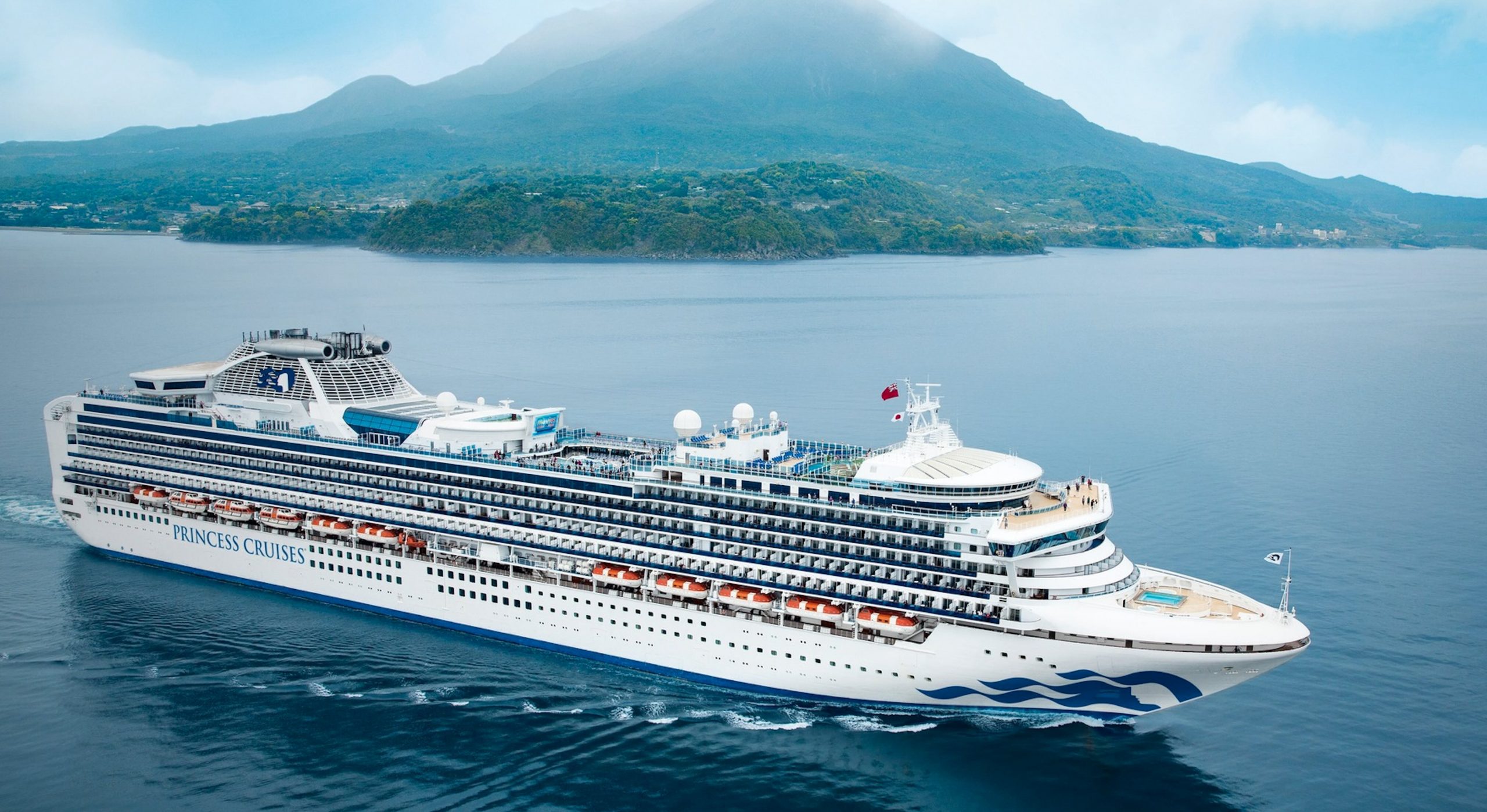 Diamond Princess cruises sailing around Japan on the latest itineraries