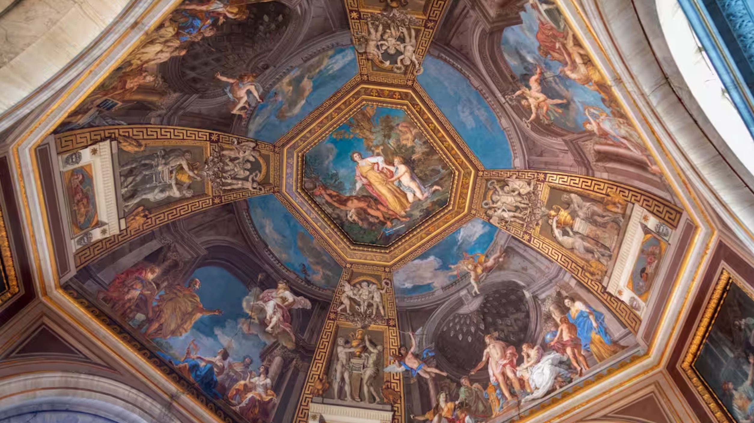 vew of the Sistine Chapel ceiling